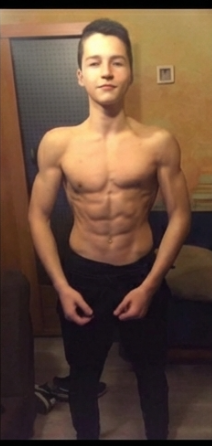 Bogusz przed przemianą — 59 kg